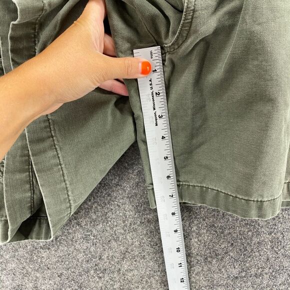 Savane Cargo Shorts Men 42 Gray High Rise Flat Front Cotton Pockets Regular Fit - Picture 7 of 10